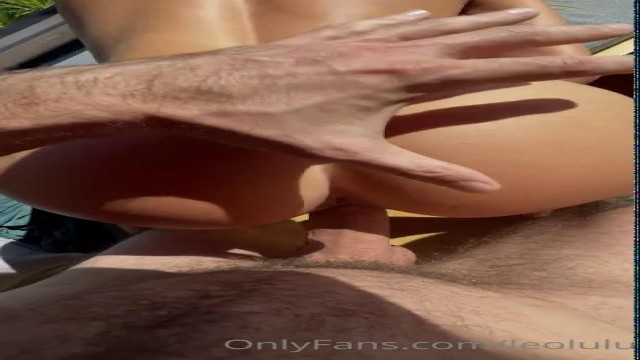 Выебал на улице блондинку с красивой жопой #7