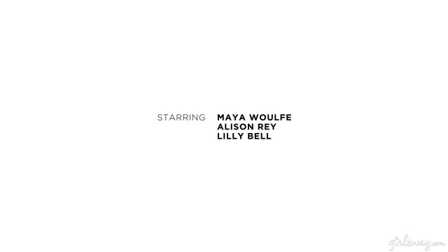 Упоение лесбийским тройничком #9